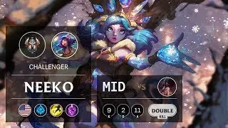Neeko Mid vs Akali - NA Challenger Patch 9.13