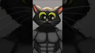Fan request #3.1 buff cat speed paint #art #digitalilustration #speedpaint #muscles
