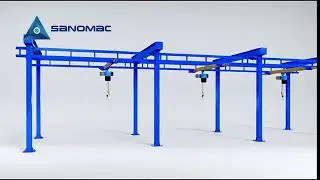 Rigid Light Crane(KBK) #kbk #lightcrane
