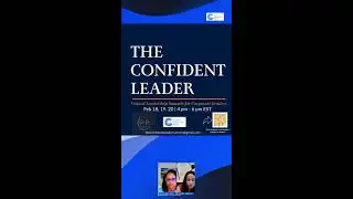 Introduction to The Confident Leader Summit with Carla Coates & Ash Rao 📱