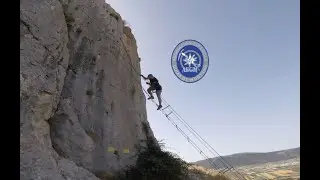 VIA FERRATA ZAFARRAYA 🧗🏻 (GRANADA) DIFICULTAD K2 - K5 (VIDEO COMPLETO) GOPRO 4K TIROLINA, PENDULO 👍🏼