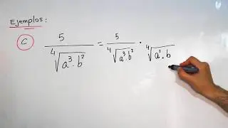 RACIONALIZACIÓN DE DENOMINADORES (PRIMER CASO)