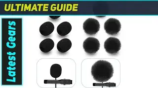 Best Lavalier Mic Windscreen & Foam Set for Crystal Clear Audio