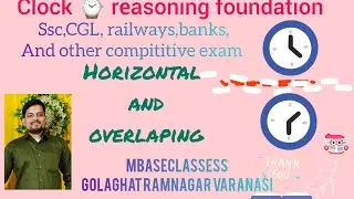 CLOCK ⌚ reasoning foundation by Mbase classess is live