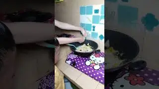 proses memasak olahan tofu dan jamur enoki   nyummy
