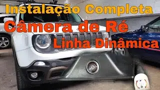Aprenda como instalar a Câmera original Mopar na Renegade com UConnect 8.4.