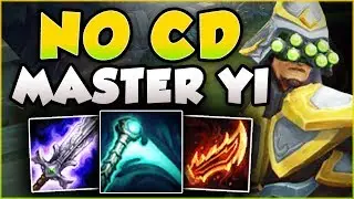 WTF! ESSENCE REAVER YI HAS NO COOLDOWNS?? MASTER YI SEASON 8 TOP GAMEPLAY! - League of Legends