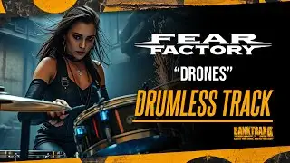 Fear Factory - Drones (Drumless) NO DRUMS - High Quality