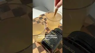 Drink This Digestion Tea 🍎🫖 #manukahoney #digestion #healthytea