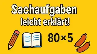 Sachaufgaben lernen 