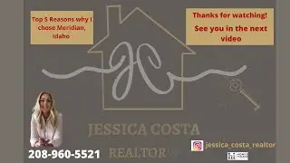JESSICA COSTA - My Journey RELOCATING TO IDAHO - Boise, Meridian Idaho
