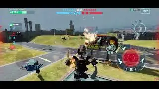 War robots gameplay from 2023. testing out gothic mars on live server