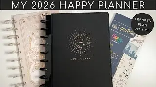 Frankenplanning my New Planner for 2026 - Happy Planner