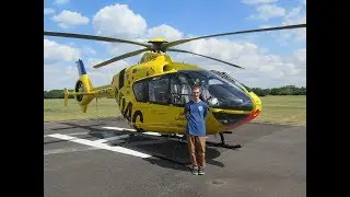 ADAC Luftrettung / Christoph 8 Landung & Abflug Flugplatz Hamm Lippewiesen EDLH.
