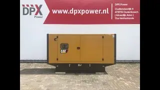 DPX Power: Caterpillar DE165E0 - 165 kVA Generator set - DPX-18016