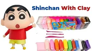 Shinchan Cartoon | Handmade Shinchan With Clay | Making Shinchan with Clay | Clay Crafts | Clay Art