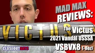Closeoutbats.com Victus Vandal 2-3/4 Big Barrel USSSA Bat VSBVX8  -8oz 2021