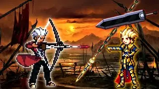 Archer V1.0 (New) VS Gilgamesh(Inseph) in Jump Force Mugen
