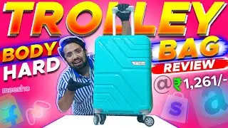 LOW BUDGET⚡TROLLEY BAG UNBOXING & FULL REVIEW | Eng&icirc;neer Bagwala