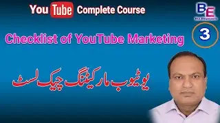 Checklist of YouTube Topics: #videooptimization #Topic
