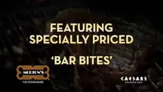 Morton's Steakhouse at Caesars Atlantic City Digital Signage Content Casino Promotion