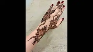 Beautiful Floral Mehndi Design Back Hand Latest Henna 2026 Ramadan Eid Mehndi ka design