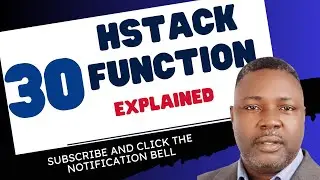HSTACK Function in Excel - Explained!