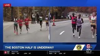Elite athletes on the course for 2025 Boston Half