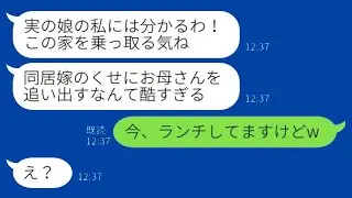 同居している義理の妹から急に怒りの連絡が来た「お母さんを追い出したんでしょ？何を考えてるの！」私「今、ランチ中なんだけどw」→思い込みの激しい義妹の結末が面白いwww