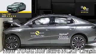 EuroNCAP Crash Test Results for the New Togg T10F Announced | 5-Star Rating from EuroNCAP