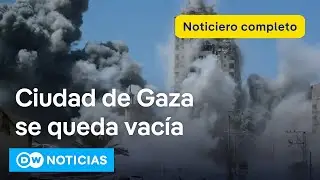 🔴 DW Noticias 6 de septiembre: aviones israelíes lanzan panfletos pidiendo evacuar Ciudad de Gaza