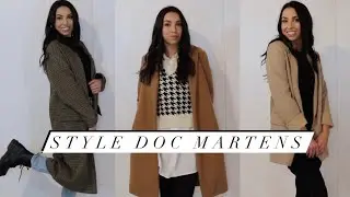 How to style combat boots  Doc Marten outfit idea's  Simple easy looks!