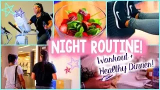 Fall Night Routine! Workout + Healthy Dinner!2014