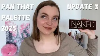 Pan That Palette 2025 - Update 3, first eyeshadow empty!