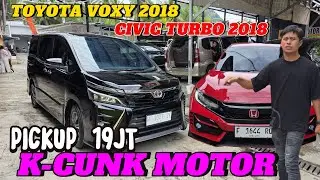 Toyota Voxy 2018, CIVIC Turbo 2018 Hatchback,  pickup 19jt