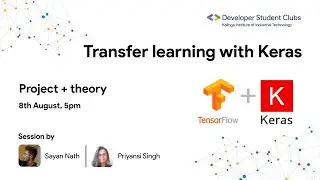 Transfer Learning with Keras | DSC KIIT