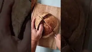 Pan semi integral con masa madre patag&oacute;nica #shorts #pandeverdad #panarra