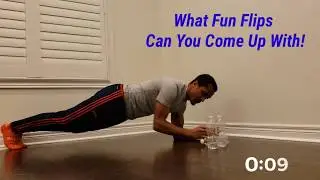 HOUSE GAMES WITH MR.CYRUS: WATER BOTTLE FLIP FITNESS