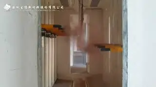 Aluminum profile powder coating process/Process of aluminium powder painting