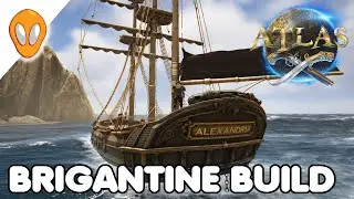 Brigantine Build | ATLAS Let's Play Ep 21