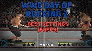 WWE DAY OF ROCKING 2 GAMECUBE ANDROID BEST SETTINGS!