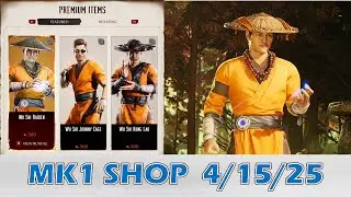 MK1 Premium Shop: Wu Shi skins for Raiden, Kung Lao, Johnny, gear, palettes - 15th Apr 2025 4-15-25