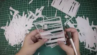 Making Chirstmas Cards - Birch Tree Cardinal - Speed Cut
