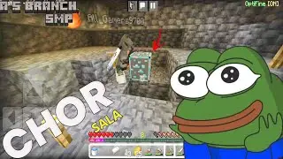 10 MINUTE ONE STACK DIAMOND MINING || IN THE A S BRANCH SMP MINECRAFT 🔥