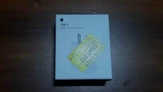The Apple iPhone 20W USB-C Power Adapter