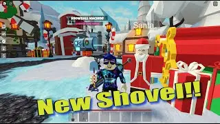 Christmas shovel! Roblox islands