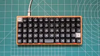 독수리 타법도 적응하기 어려운 극악무도한 배열 / DROP + OLKB PREONIC MX KIT V3 Orange_gateron black