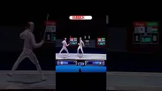 Aron Szilagyi's Perfect Counterattack Against Oh Sanguk #fencinghighlights #fencing #esgrima