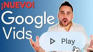 &iexcl;Nuevo Google Vids! - Nueva app de videos para Google Workspace