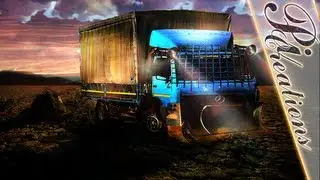 Desert Truck - Photoshop Speed Art